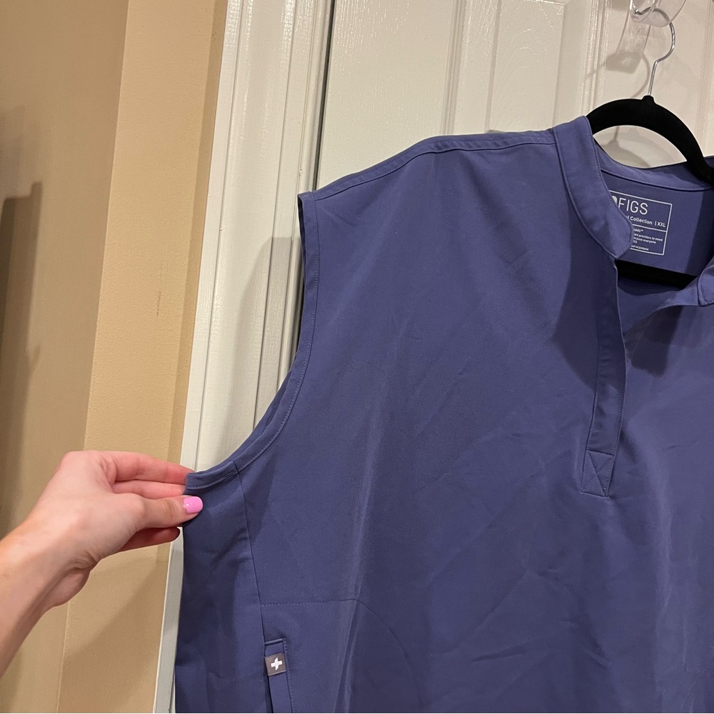 NWOT Figs Rafaela Oversized Scrub Top Women’s Wayfarer XXL 2X - Picture 6 of 11